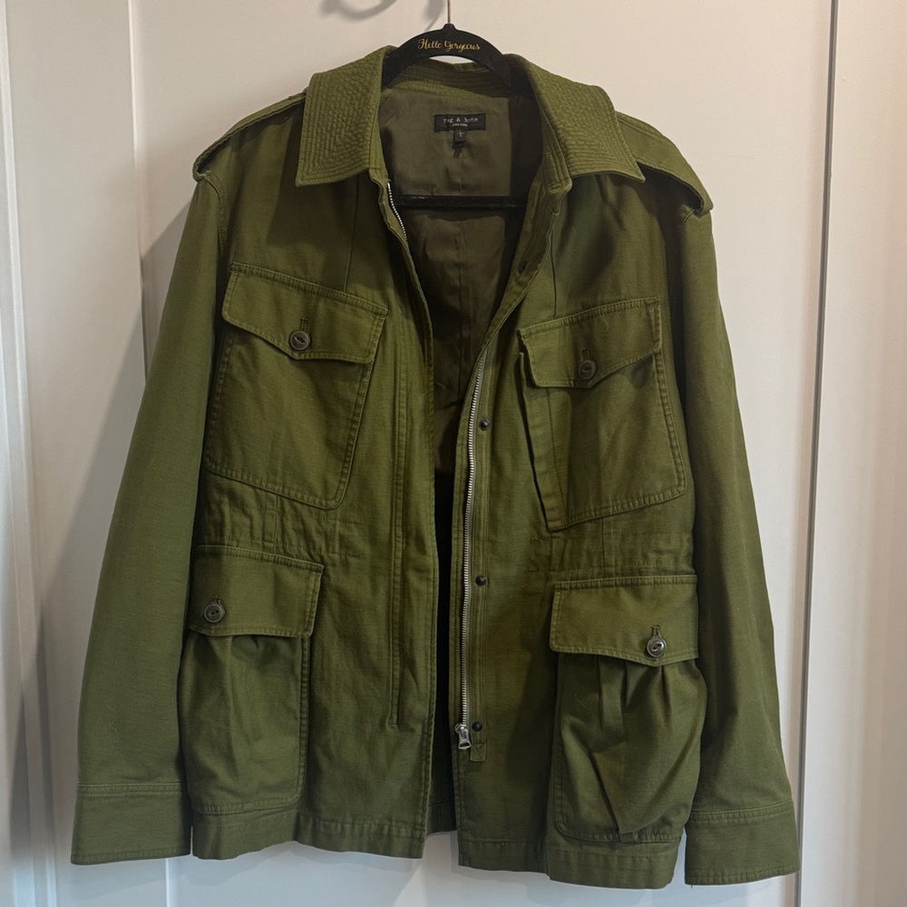 rag & bone Olive Utility Jacket